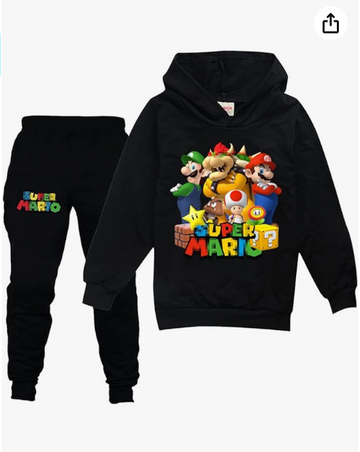 Meoni Boys Girls Pullover Hoodies and Sweatpants Clothes Set Tracksuit Jogging Athletic Sweatsuits